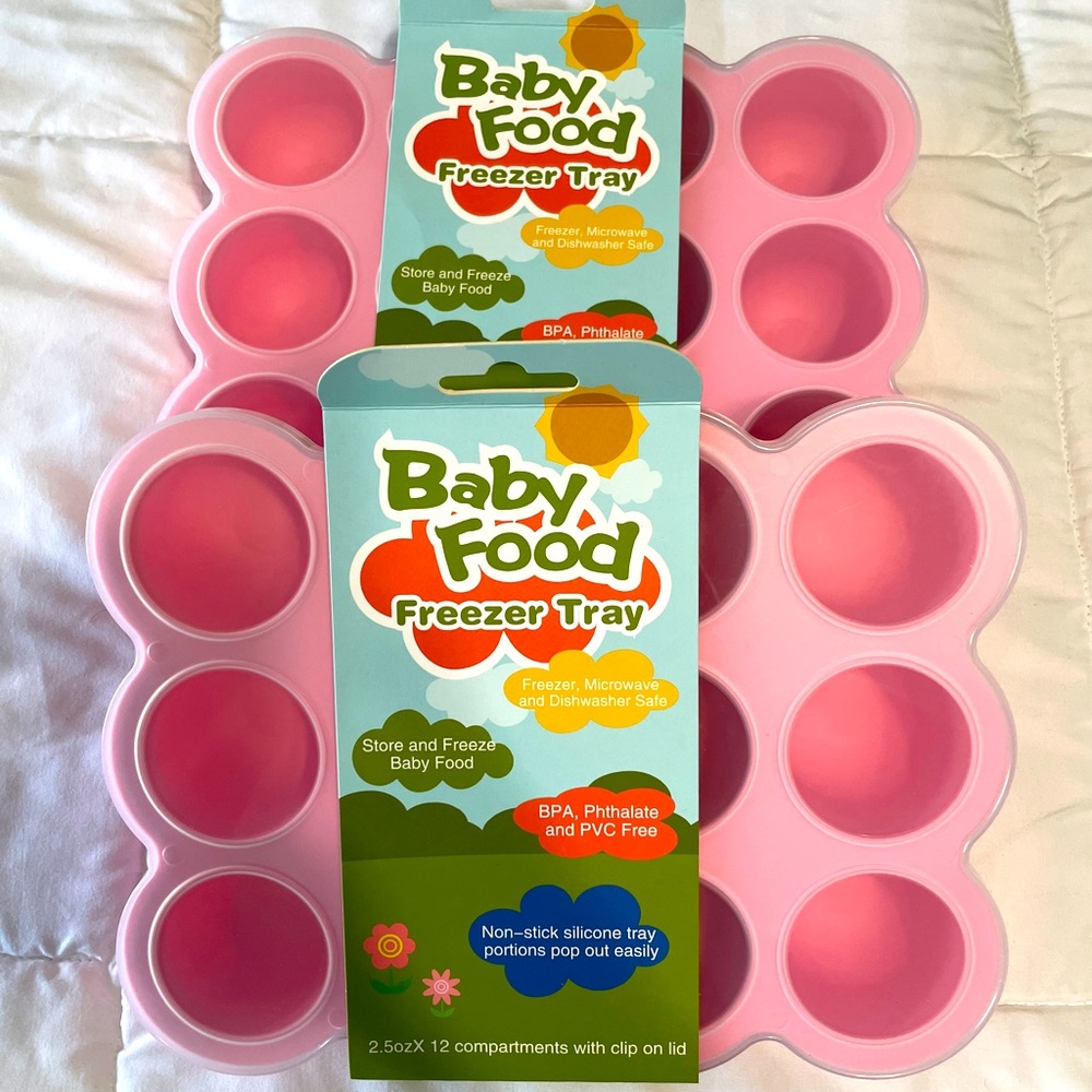 Baby Food Freezer Trays (Set of 2-Equals 24 cups)